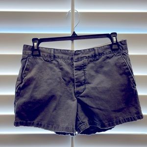 American Eagle Blue/Gray Chino Shorts Size 4